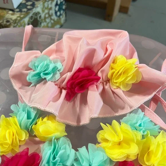 Amazon Floral 3D baby Bikini 3-6 months - Picture 4 of 5